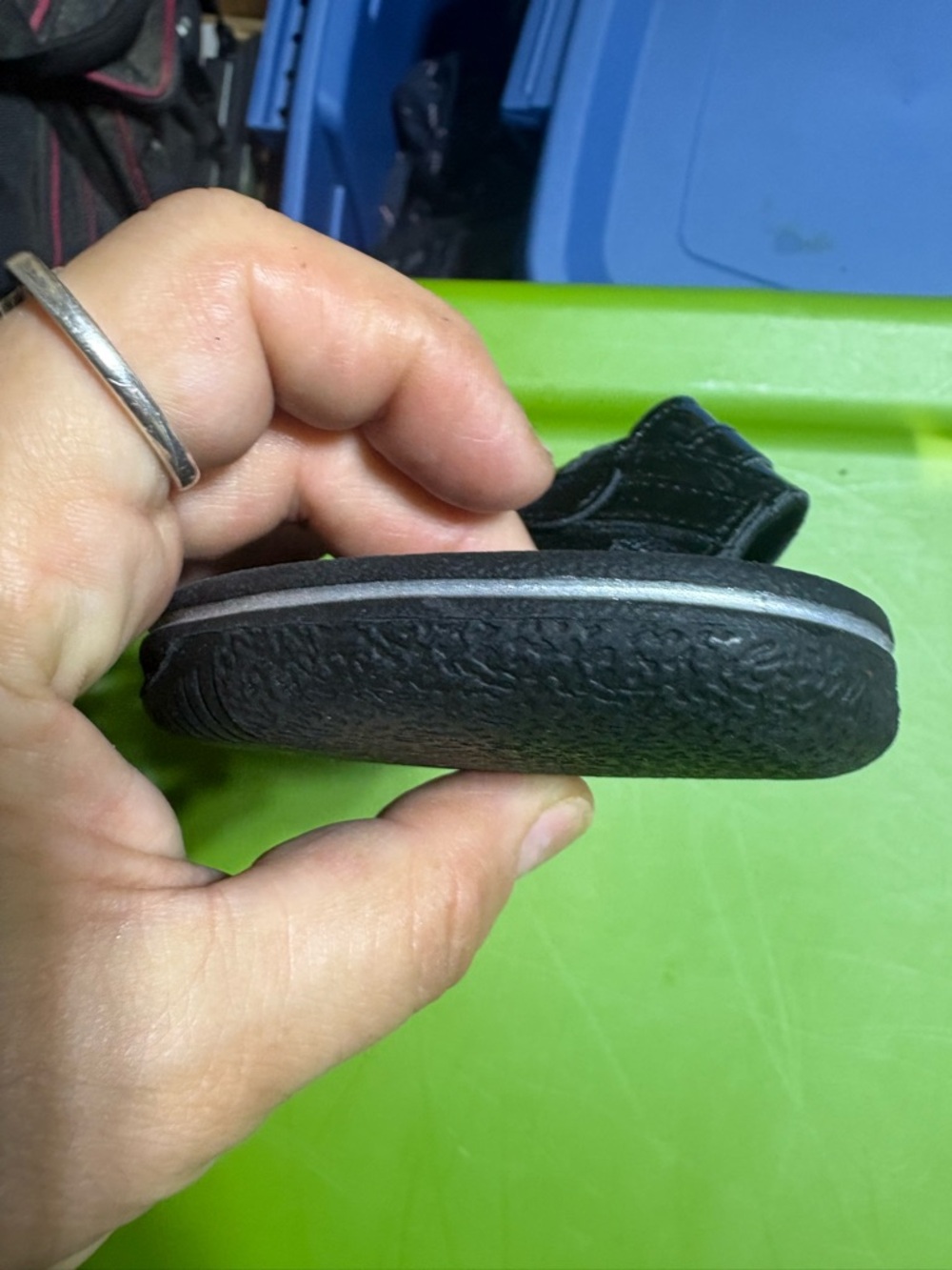 Clarks Women's Black Cloudsteppers Sandals - Picture 5 of 5